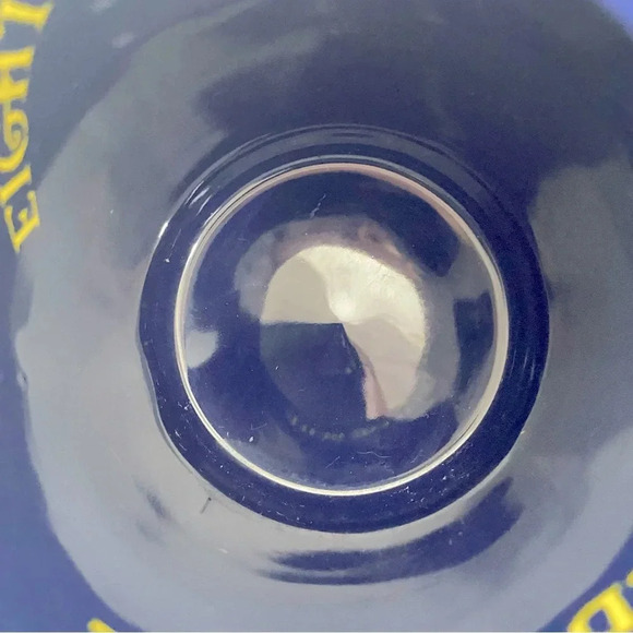 Vintage Navy Blue Ceramic Alaska Eight  Stars Of Gold On A Field Of Blue Mug - Picture 13 of 15